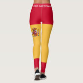 Spaanse vlag leggings (Achterkant)