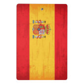 Spaanse vlag mini klembord (Achterkant)