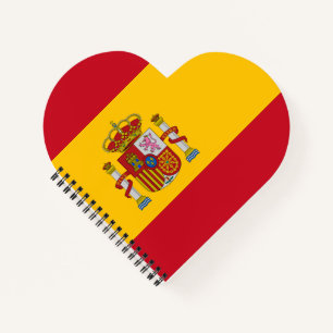 Spaanse vlag notitieboek