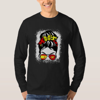 Spaanse Vlag Patriotische Spaanse Trots Rommelige  T-shirt