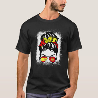 Spaanse Vlag Patriotisme Spaanse Trots Rommelige K T-shirt