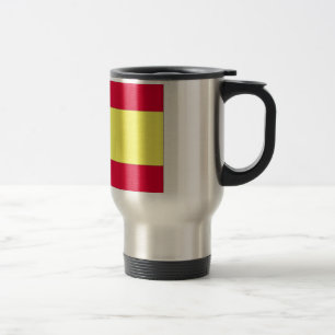 Spaanse vlag reisbeker