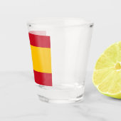 Spaanse vlag shot glas (Rechts)