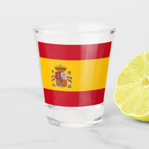 Spaanse vlag shot glas