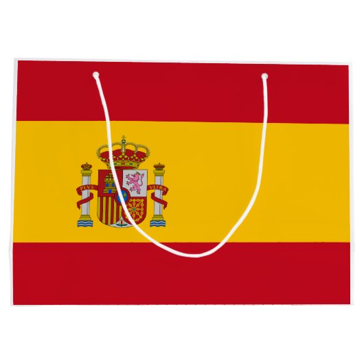 Spaanse vlag (Spanje) Groot Cadeauzakje (Achterkant)