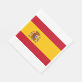 Spaanse vlag (Spanje) Servet (Hoek)