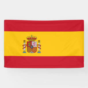 Spaanse vlag (Spanje) Spandoek
