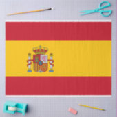 Spaanse vlag (Spanje) Tissuepapier (Craft)