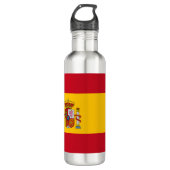 Spaanse vlag (Spanje) Waterfles (Voorkant)