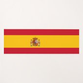 Spaanse vlag (Spanje) Yogamat (Voorkant (horizontaal))