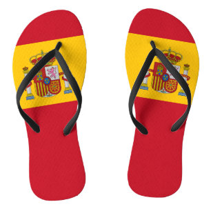 Spaanse vlag teenslippers