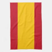 Spaanse vlag theedoek (Verticaal)