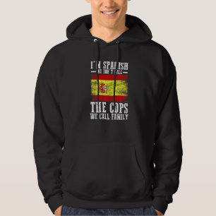 Spaanse vlag van Spanje Hoodie