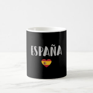 Spaanse Voetbal Fan T-shirt Vlag Koffiemok