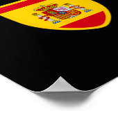 Spaanse Voetbalshirt Top Poster (Hoek)