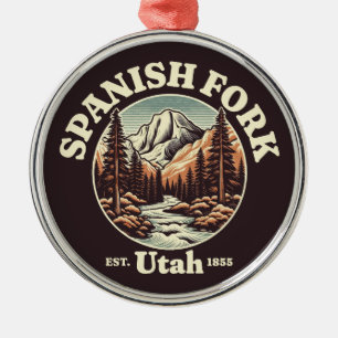 Spaanse vork, Utah Metalen Ornament