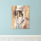 Spaanse vrouw | Francis Picabia | Canvas Afdruk (Insitu (Houten vloer))