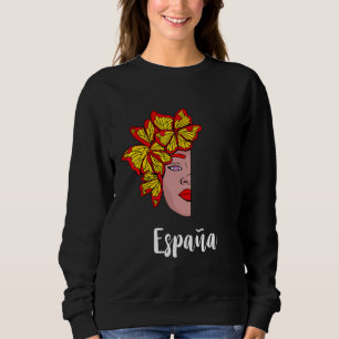 Spaanse vrouw vlinder Espana Spaanse wortels Spaan Trui
