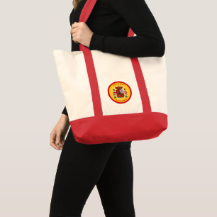 Spaanse Wapen Cirkelvorm Tote Bag
