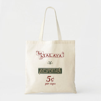 Spaanse Watchtower en Awake 1930's Replica-tas Tote Bag