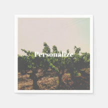 Spaanse wijngaard servetten