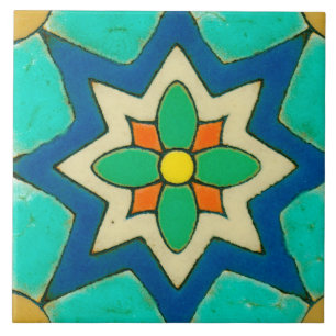 Spaanstalige keramische foto's tegeltje