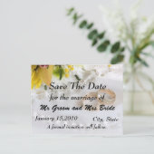 Spaar de Dag PostCard Aankondigingskaart (Staand voorkant)