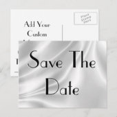 Spaar De Datum Postkaarten Aankondigingskaart (Voorkant / Achterkant)