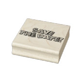 SPAAR DEZE DAG Leuk Retro Stripboek Pop Art Rubberstempel (Stempel)