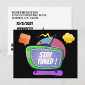 SPAAR DEZE DATUM Ansichtkaart Briefkaart (Voorkant / Achterkant)