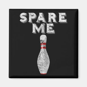 Spaar Me Grappig Bowling Team Vintage  Magneet