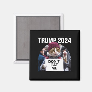 Spaar Mij Katten Voor Trump 2024 Magneet