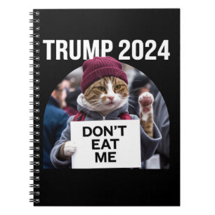 Spaar Mij Katten Voor Trump 2024 Notitieboek
