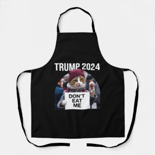Spaar Mij Katten Voor Trump 2024  Schort