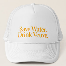 Spaar Water Drink Veuve Hoed Trucker Pet