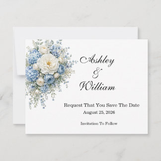 Spaarkaart voor de datum save the date
