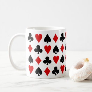 Spaarkaarten Diamond Club Heart Spade Koffiemok
