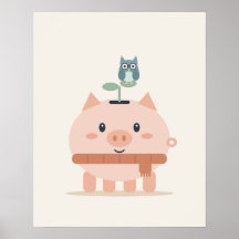 Spaarpot Biggetje Uil Cute Besparing Kinderkamer P
