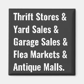 spaarzame lijst magneet (Voorkant)