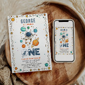 Space Adventure 1st birthday | Outer Space Kaart