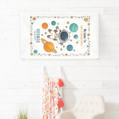 Space Adventure 1st Birthday | Outer Space Spandoek (Insitu)