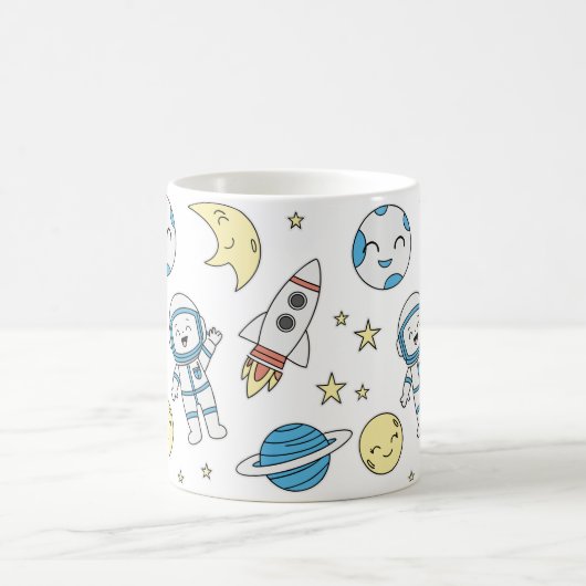 Space Adventure Dessin sur Mug (Centre)