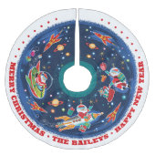 Space Age Santa  - Kerstboom Rok (Voorkant)