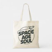 space age soul tote bag (Achterkant)