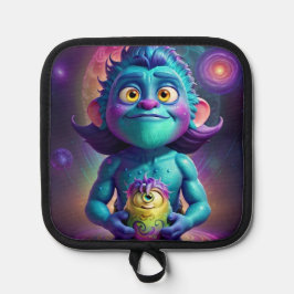 Space Alien & Friend Pannenlap