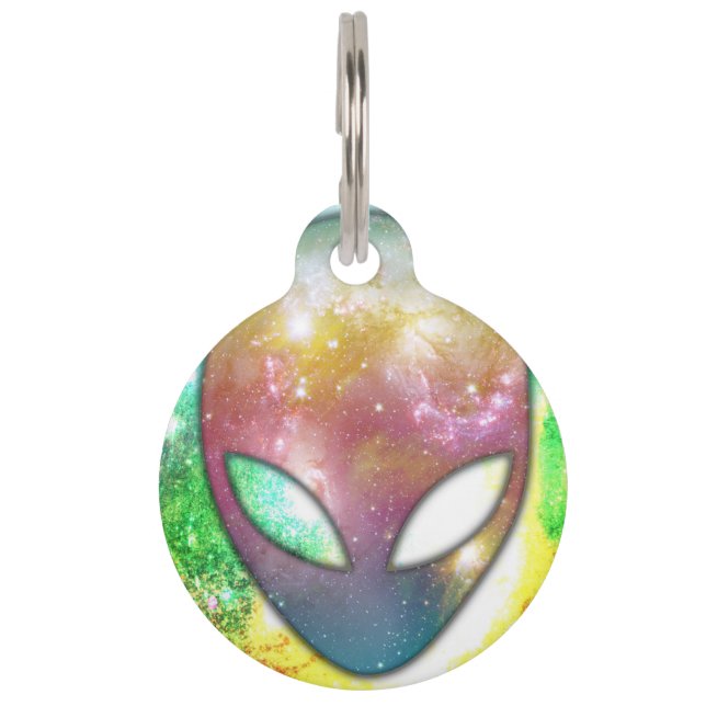 Space Alien Huisdierpenning (Voorkant)