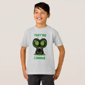 Space Alien Kinderen Hanes ComfortBlend® Sweatshir T-shirt (Voorkant volledig)
