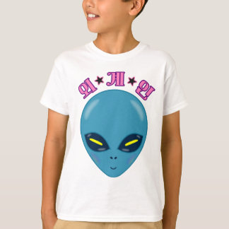 space alien (korean language) t-shirt