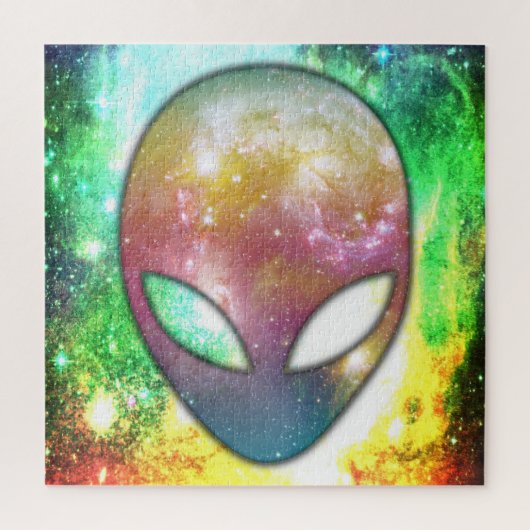 Space Alien Legpuzzel (Verticaal)
