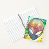 Space Alien Notitieboek (Binnen)